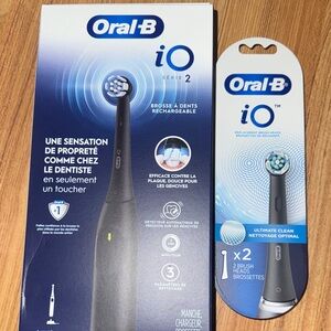 Oral-B iO Series 2 Electric Toothbrush & 2 heads | retails for $79 & $39.99